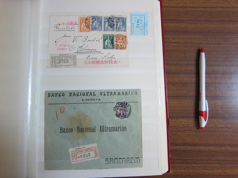 0007 (41).JPG -     Lote:    7      Ceres      Lotes Especiais       Descrição:         1924/26 &mdash; Ceres. Novas taxas e cores. Colecção em classificador, com selos novos e usados, simples e em múltiplos. Série em quadras, Variedades de clichés e erros. Inclui 7 provas e 37 exemplares, entre cartas e postais ilustrados, em todas as taxas, com excepção dos valores de 10E e 20E. 95% dos selos novos em excelente estado sem sinal de charneira. Todas as cartas de grande qualidade e em bom estado de conservação. Acompanham muitos desenhos de autoria de Eduardo Silva. Valor de catálogo dos selos novos de &euro; 32.000,00.        Lote       Valor Base:     &euro; 8.000,00     Valor Venda:     &euro; 8.000,00     